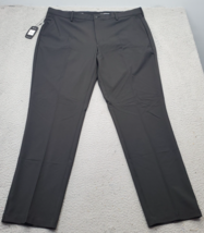 Greg Norman Performance Pants Mens 40x32 Black Stretch Shaping Moisture-... - $29.41