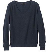 Prana Women&#39;s Milani V Neck Sweater in Nocturnal (Dark Blue) Sz XS NWT - $31.67