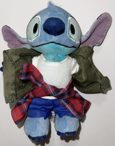 Disney Parks nuiMOs Lilo &amp; Stitch Poseable Plush Toy Doll w/Outfit Plaid Shirt - £57.99 GBP