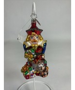 Christopher Radko Sassy Bobby Nutcracker Glass Christmas Ornament - $1,022.34 MXN