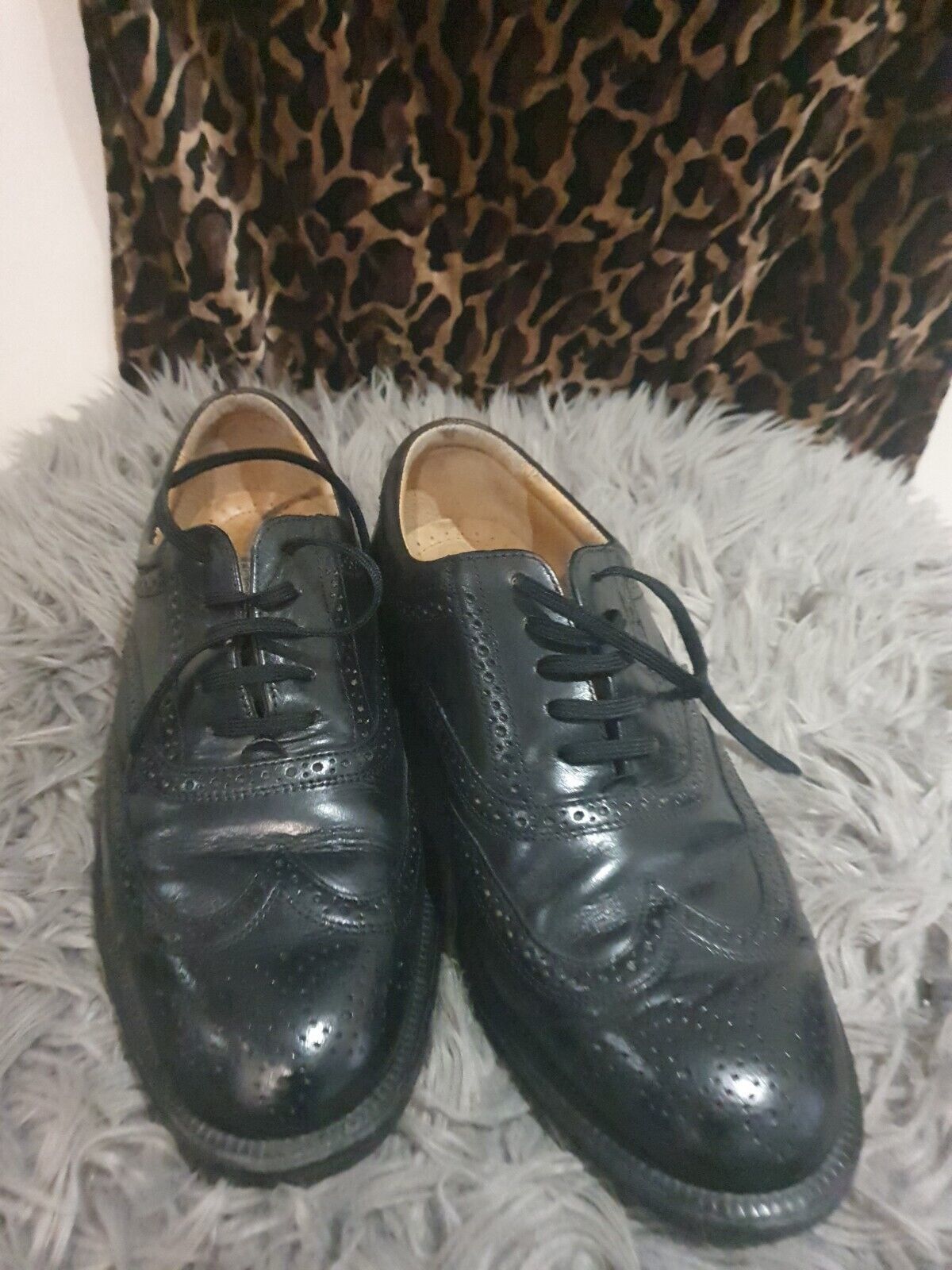 Primary image for mens black shoes size 9 Louis Gianni