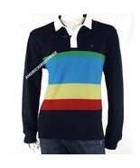 TOMMY HILFIGER NEW MEN&#39;S MARINA TEC FLEX DRY POLO SHIRT CUSTOM FIT RETAI... - $50.70 CAD