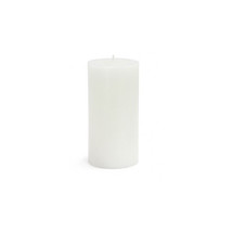 Zest Candle CPZ-082-12 3 x 6 in. White Pillar Candles-12pcs-Case - Bulk - £116.54 GBP