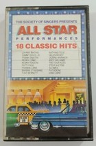 Society of Singers Presents All Star Performances 18 Classic Hits Cassette Tape - £7.58 GBP