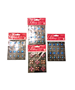 Jolee&#39;s Bling Dimensional Stickers Blue Silver Pink Studs Valentines Scr... - $140.70 MXN