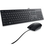 Dell Wired Keyboard and Mouse - KM300C, Black - $1,064.85 MXN