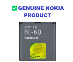 Original Nokia BL-6Q Battery - Replaces Nokia 6700 Classic (6700c) - $19.80
