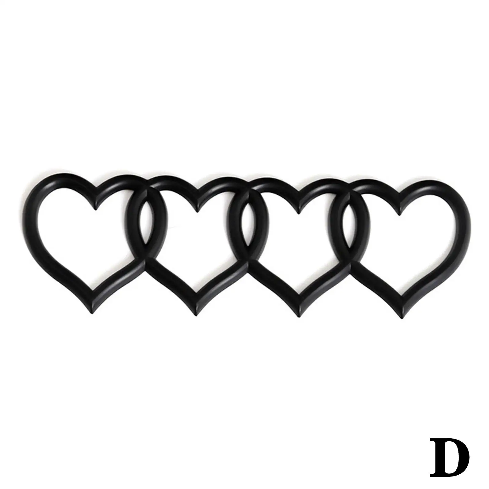 Car Sticker Love Heart Logo Rear Trunk Tail Label Badge Emblem Decal For Audi Re - £12.76 GBP