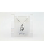 Crossfor Dancing Stone Flora 925 Sterling Silver Necklace NYP-610 - $124.99