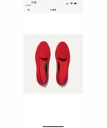 NEW ROTHYS The Lounge Loafer in Bombshell Red CASUAL SHOES SLIP ON SIZE ... - $88.01 CAD