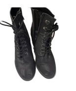 White Mountain Chunky Heel Combat Street Style Edgy Chic Dorian Booties ... - $21.49