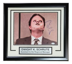 Rainn Wilson Signed Framed 11x14 The Office Dwight Schrute CPR Dummy Photo JSA - £153.73 GBP