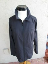 Annika Cutter &amp; Buck Black Zip Golf Jacket Medium M 31261 - $44.54