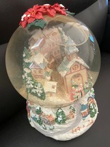 Vintage Christmas &quot;Winter Wonderland&quot; Large Musical Snow Globe - £53.65 GBP