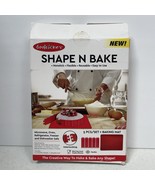 Doohickey SHAPE N BAKE 5-Piece Set and Baking Mat SILICONE Red Interlocking - €6,84 EUR
