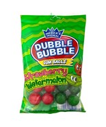America&#39;s Original Dubble Bubble Strawberry and Watermelon Gum Balls 4 O... - £6.62 GBP