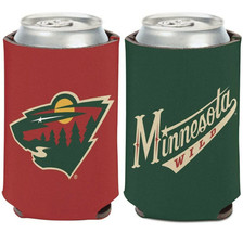 2Pack Minnesota Wild Can Cooler Cover 2-Sided Design - £11.86 GBP