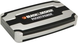 New Black &amp; Decker 20-Watt Ac / Usb Pocket Power Backup Battery Pack CP120B Nip - £20.33 GBP