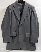 Kaufmann&#39;s Pittsburgh Cavalier Men&#39;s Gray Sports Coat Jacket w/ Vest - £232.12 GBP