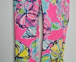 Lilly Pulitzer Womens 0 Kelly Skinny Ankle Pants Swept By The Tides Pink... - $46.99