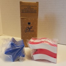 Star Spangled Salt &amp; Pepper Shakers From Avon ~ Servewear Collection ~ V... - $14.99