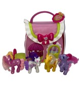 My Little Pony Fancy Fashions Playhouse with 4 Ponies Portable Toy - £22.62 GBP