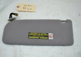 2001-2005 Lexus IS300 Right Passenger Sun Visor Sunvisor Gray 01-05 Oem  - £25.74 GBP