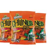 Encanto Chilines Queso y Jalapeno Corn Chips Authentic Mexican Snacks 3 ... - $21.73