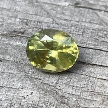 Natural Yellowish Green Sapphire - £216.64 GBP