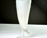Vintage Indiana Glass Tiara Frosted Glass Powder Horn Drinking Mug or Gl... - £6.29 GBP