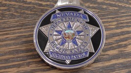 Nevada Highway Patrol DUI Hunter We Hunt To Save Lives Challenge Coin #127W - £30.28 GBP