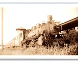 Lotto Di 20 Vtg 1940s 1950s Treni Ferrovia Locomotiva B&amp;w Snapshot Foto S14 - £45.38 GBP