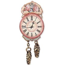 Wall Clock Nostalgia Antique Rose 1.405/5 Reutter Porcelain DOLLHOUSE Mi... - £16.73 GBP