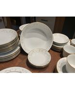 Noritake “DUETTO” 6610 Bone China From Japan 8.5” Round Serving BOWL *NEW* - $40.10 CAD