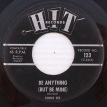 Connie Dee / Bobby Brooks – Be Anything/Tell Me Why - 1964 45rpm Record Hit 123 - £6.29 GBP