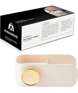 Hair Dryer Holder White with Gold NEW - $37.14 CAD