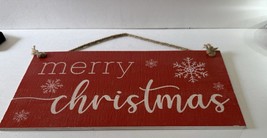 New Wooden Merry Christmas Sign - $9.90