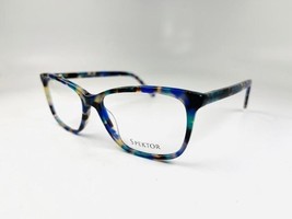 New SPEKTOR Eyewear SK-721 Blue Marble Eyeglasses 57/16/150 - $452.95 MXN