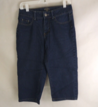 Rider&#39;s By Lee Women&#39;s Denim Capri&#39;s Size 28x18 - $12.86