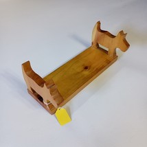 Bookends Scottie Schnauzer Terrier Dog Vintage Handmade Bookshelf - $345.54 MXN
