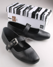 Dv By Dolce Vita Damen Munich Schwarz Flache Schuhe Ovp - $24.97