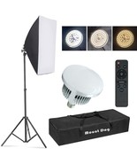 Upgrade Led Mountdog Softbox Lighting Kit, Professional Photo Studio Equ... - $1,102.84 MXN