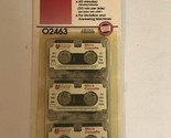 Universal Micro Cassette Blank Tapes 3 Pack 60 Minute Per Tapes - $7.91
