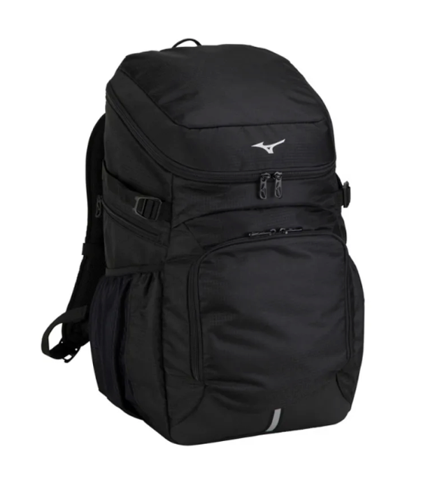 Mizuno Team Backpack 40L Unisex Sports Training Casual Bag Black NWT C33... - $177.11