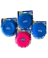 4 Pack Aqua Saucer Splash Pool Toy 5&quot; Disk (Soak It and Throw It) Silicone - $9.49 CAD