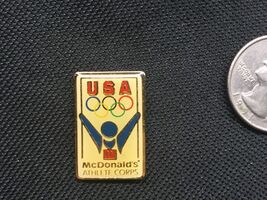 OLYMPICS MCDONALD'S LAPEL PIN USA ATHLETE CORPS - $9.22