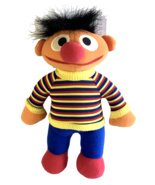 Sesame Street ERNIE 10&quot; Child Dimension Plush Stuffed Doll 1992 - $12.00