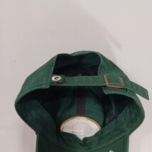 '47 NFL Green Bay Packers Men's Back Strap With Buckle Green Baseball Cap Hat image 6