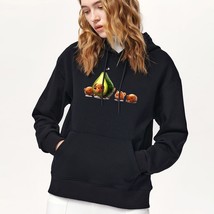 Women&#39;s Sweater Avocado Dog Pattern Tops Long Sleeve Jumper  Pullover Streetwear - £57.08 GBP