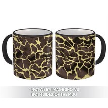 Animal Print Giraffe : Gift Mug Pattern For Her Feminine Modern - $15.90